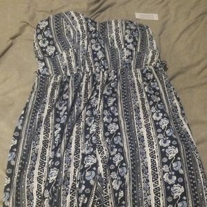 Light blue and white jumper